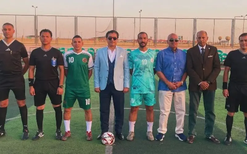 أحمد سمير سليمان يفتتح النسخة السادسة من كأس مصر للميني فوتبول